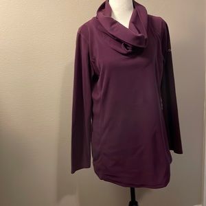 Cowl neck fleece